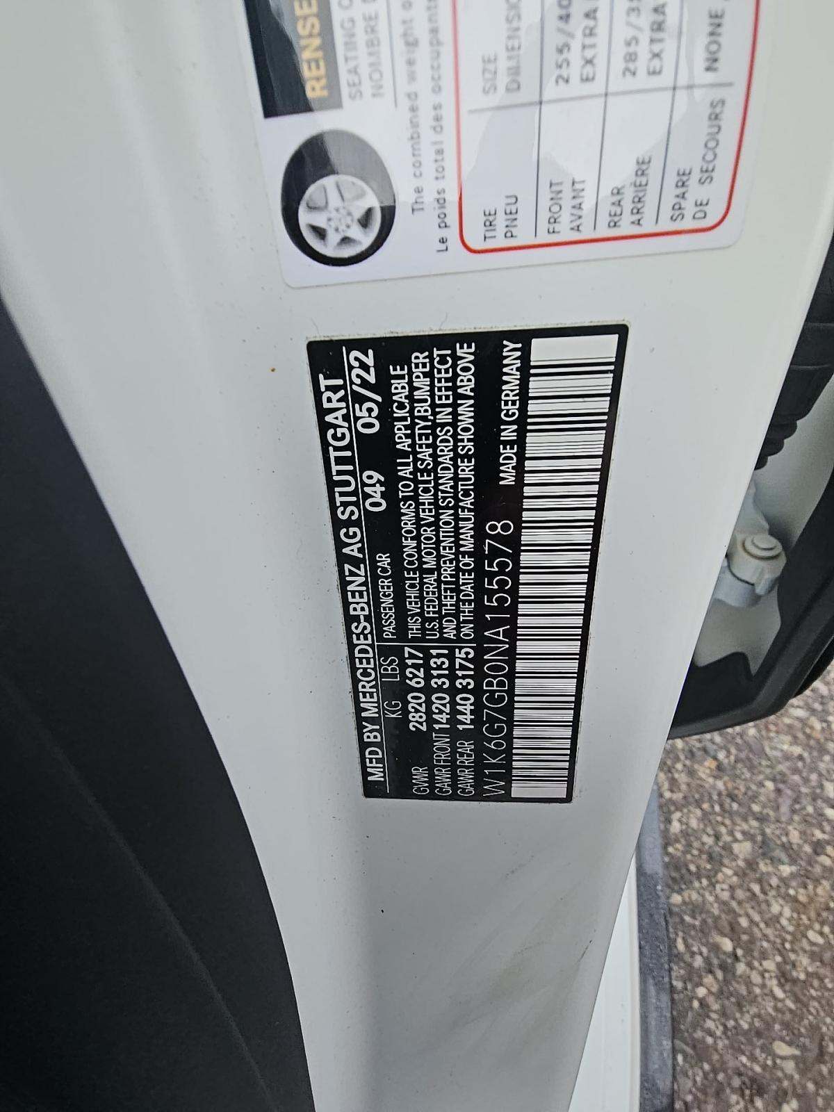 2022 Mercedes-Benz S-Class S 580 AWD