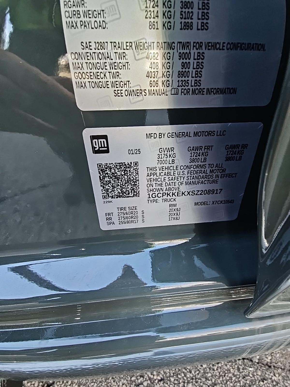 2025 Chevrolet Silverado 1500 LT AWD