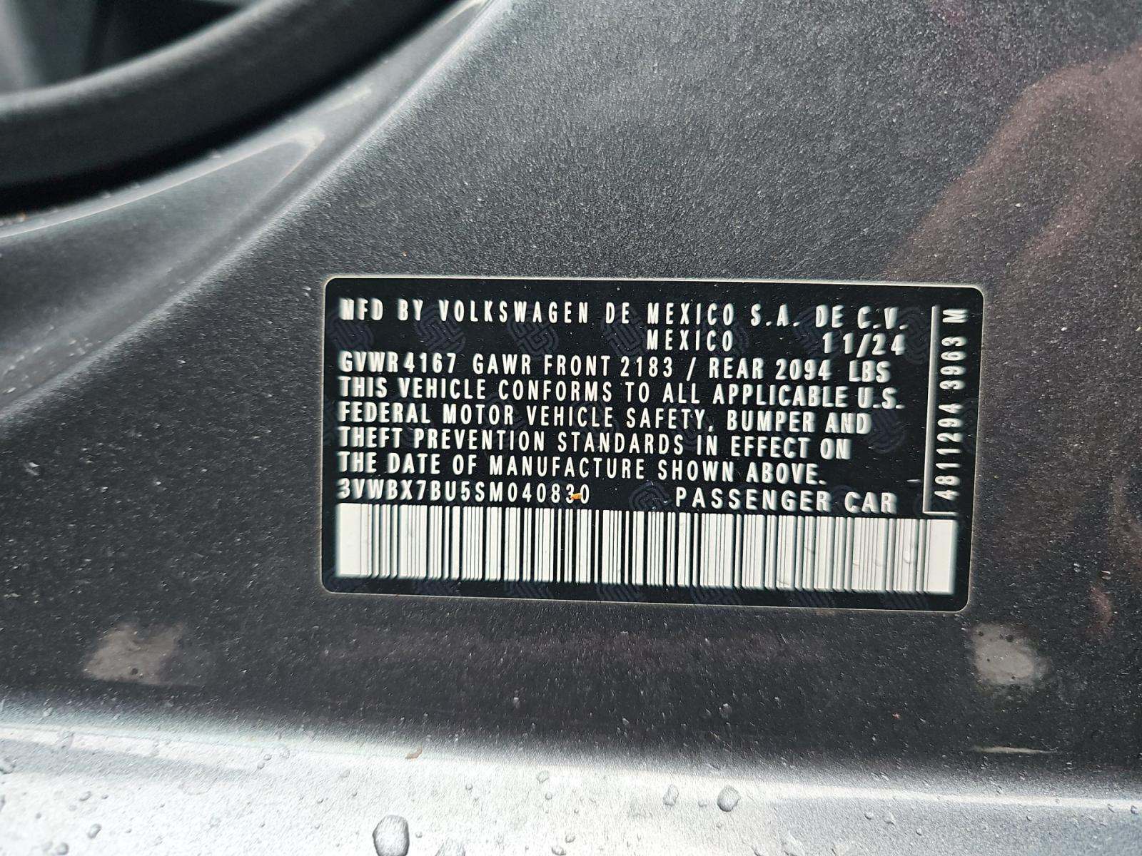 2025 Volkswagen Jetta 1.5T Sport FWD