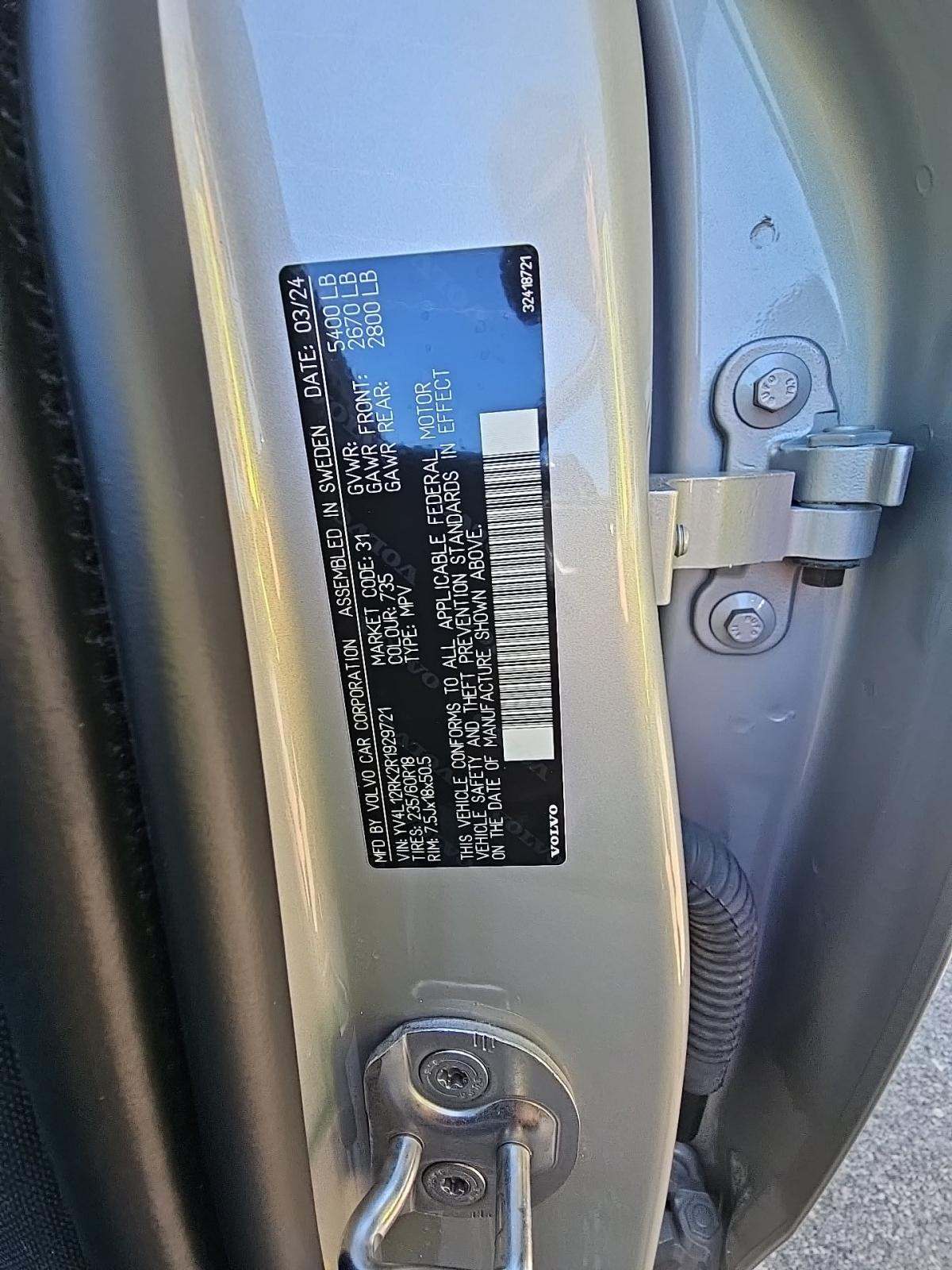 2024 Volvo XC60 B5 Core AWD