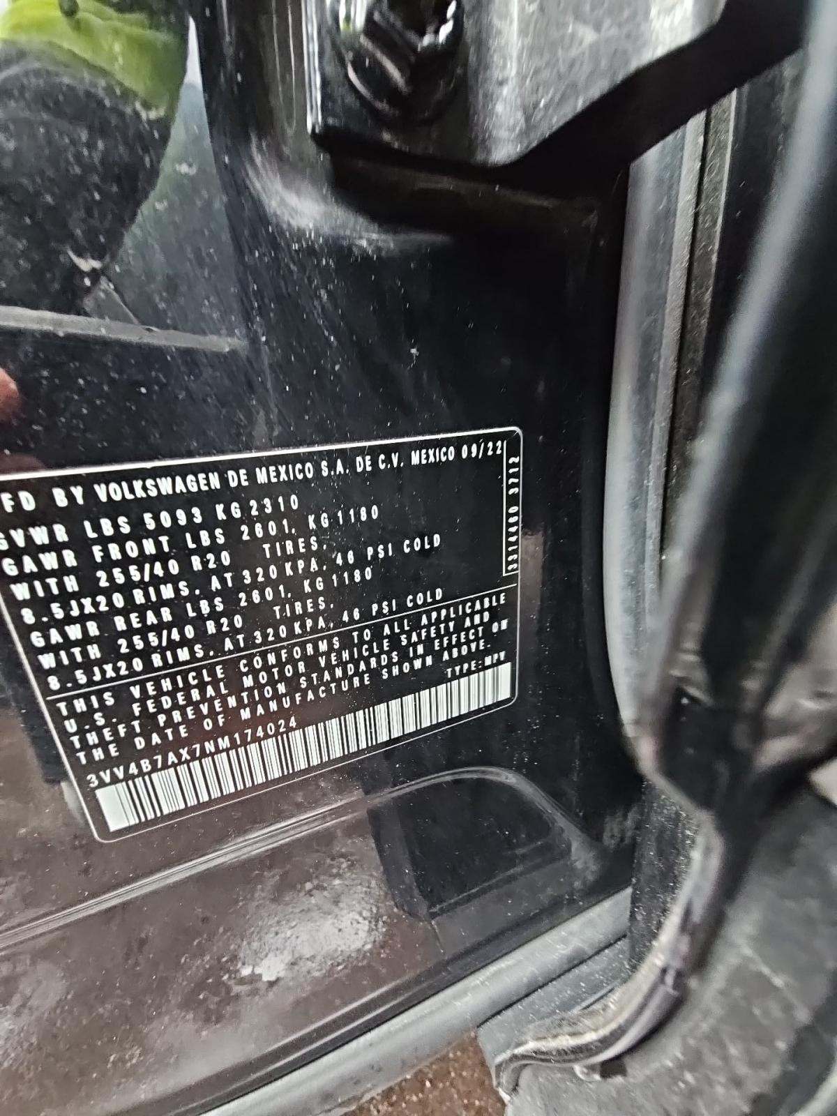 2022 Volkswagen Tiguan 2.0T SEL R-Line AWD