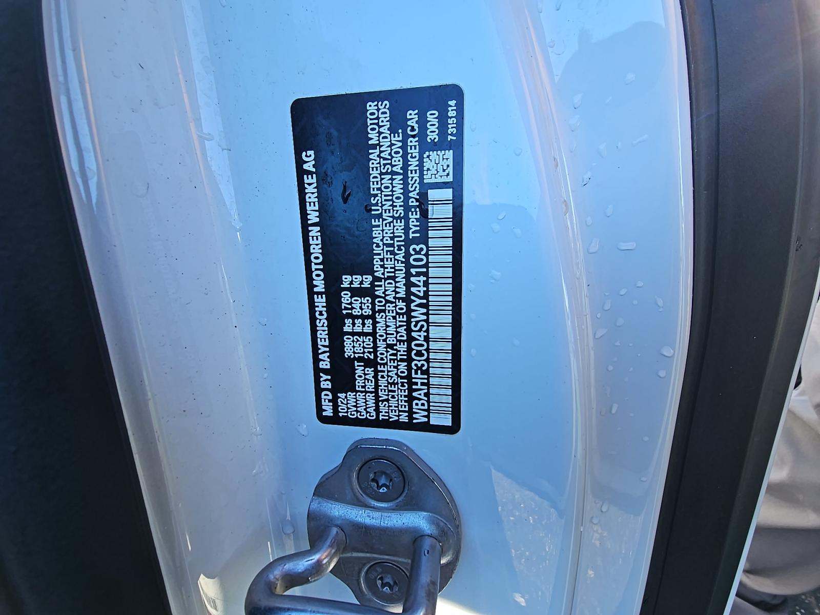 2025 BMW Z4 sDrive30i RWD