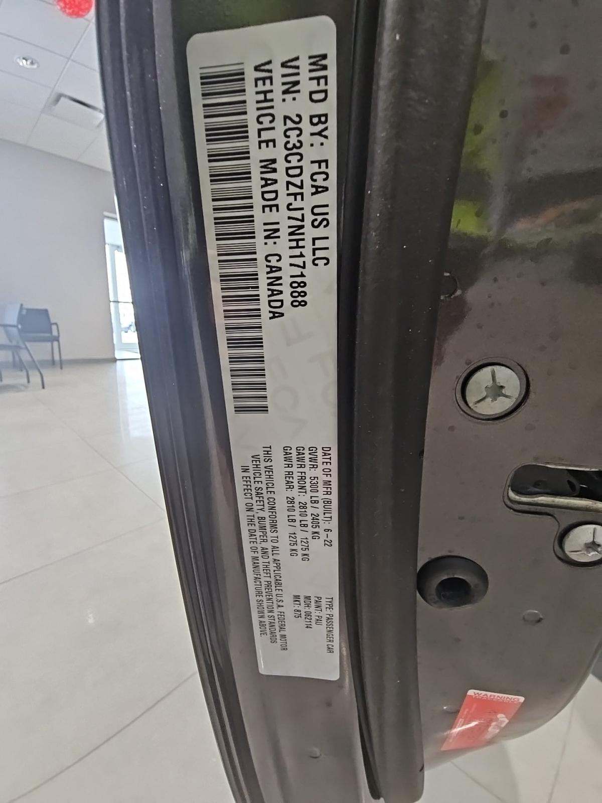 2022 Dodge Challenger R/T Scat Pack Widebody RWD