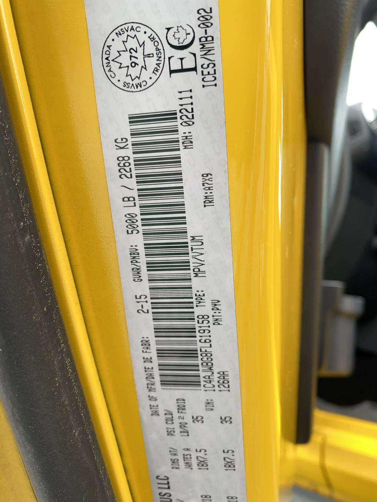 2015 Jeep Wrangler Sahara AWD