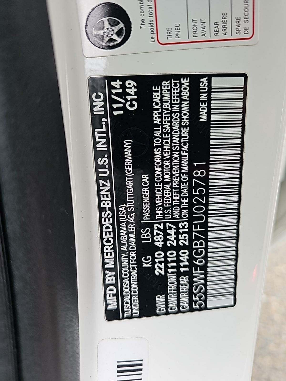 2015 Mercedes-Benz C-Class C 400 AWD