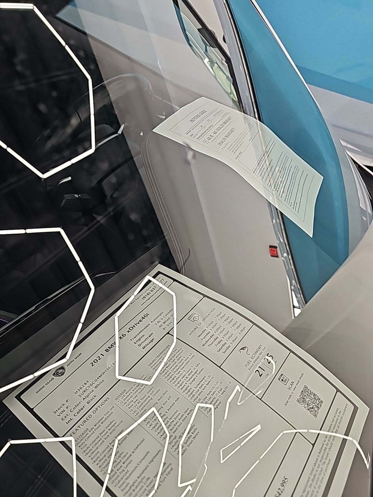 2021 BMW X6 xDrive40i AWD