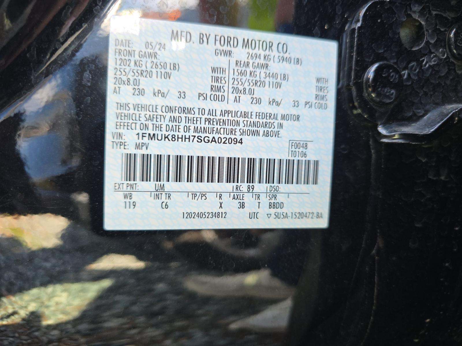 2025 Ford Explorer Platinum AWD