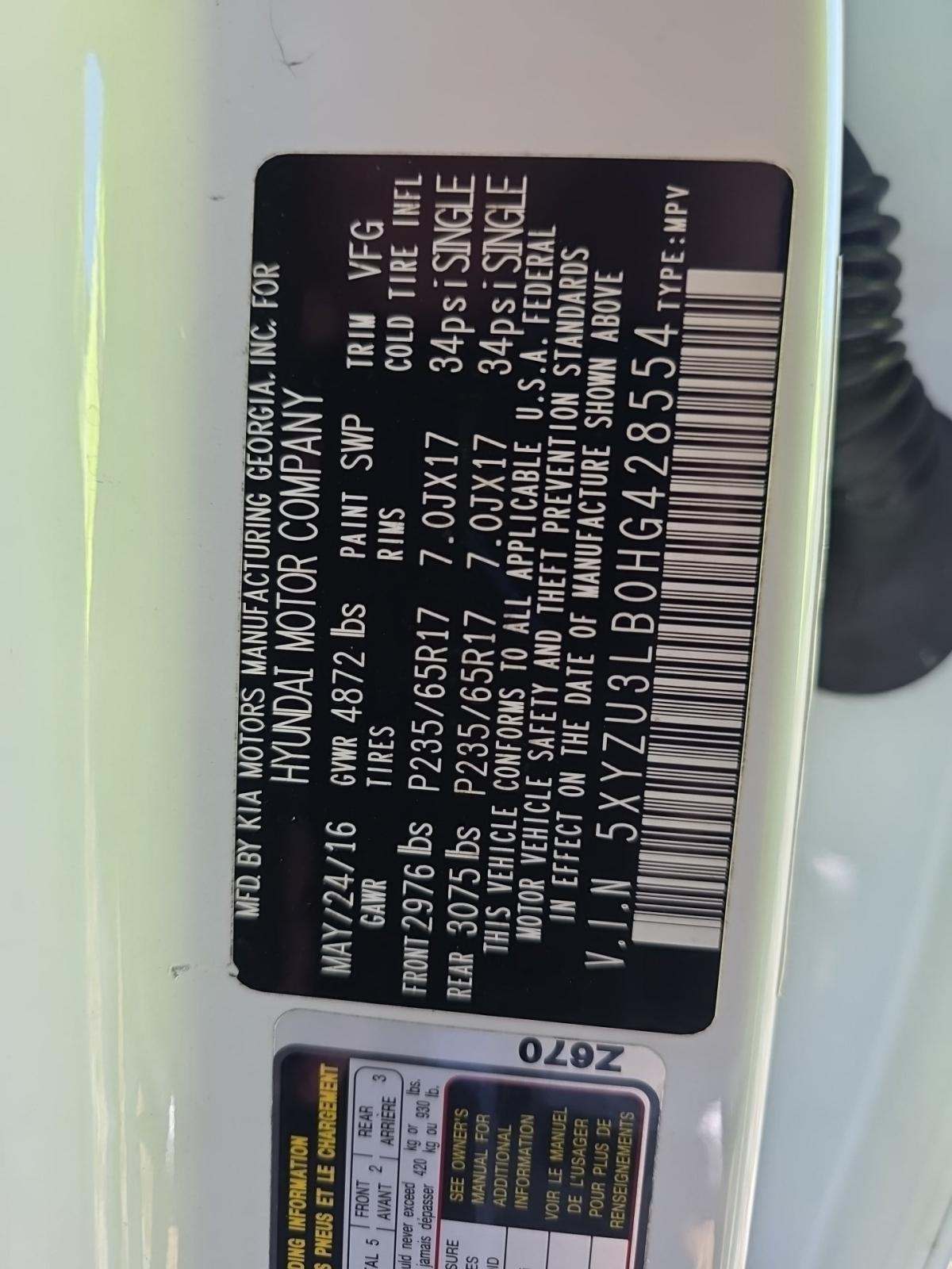 2017 Hyundai Santa Fe Sport Base FWD