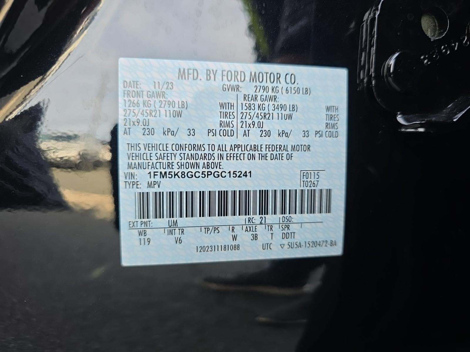 2023 Ford Explorer ST AWD