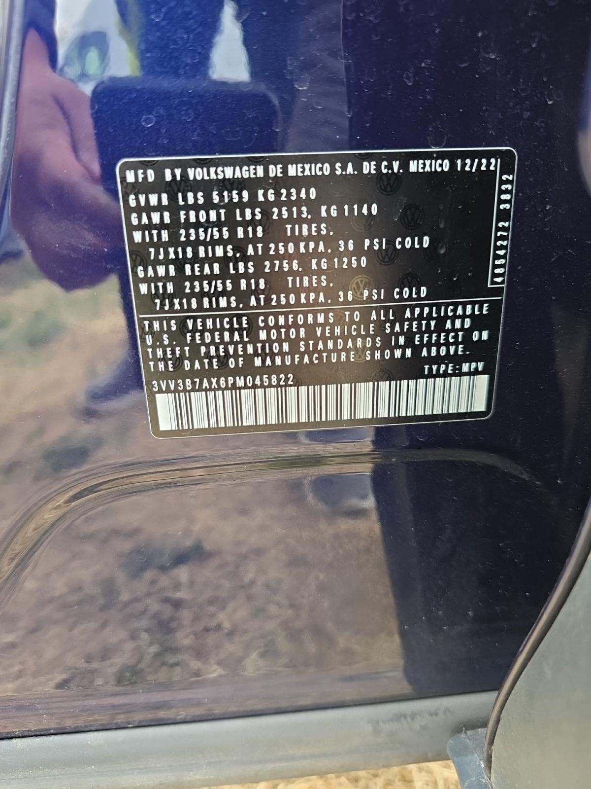 2023 Volkswagen Tiguan 2.0T SE FWD