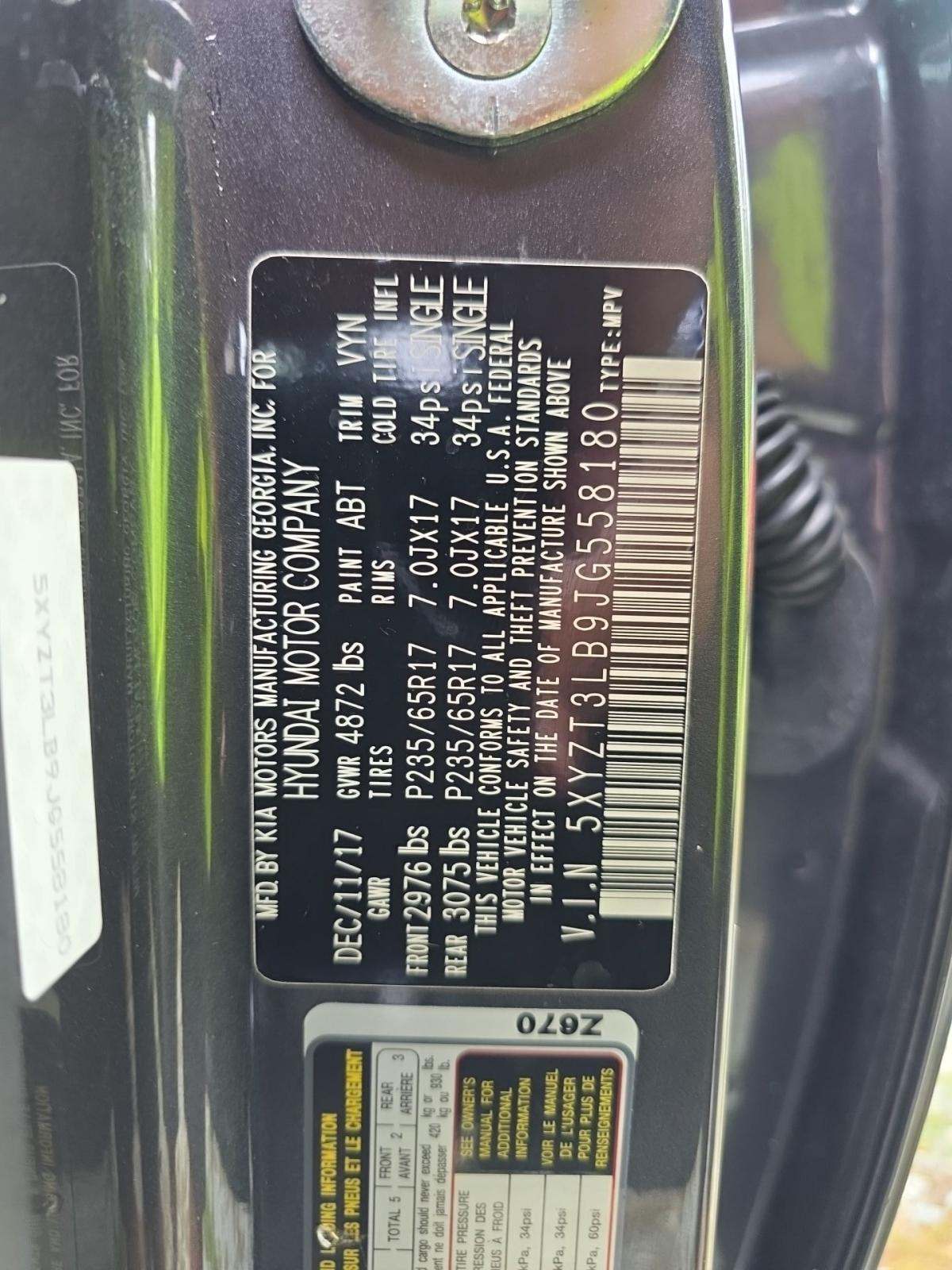 2018 Hyundai Santa Fe Sport Base FWD