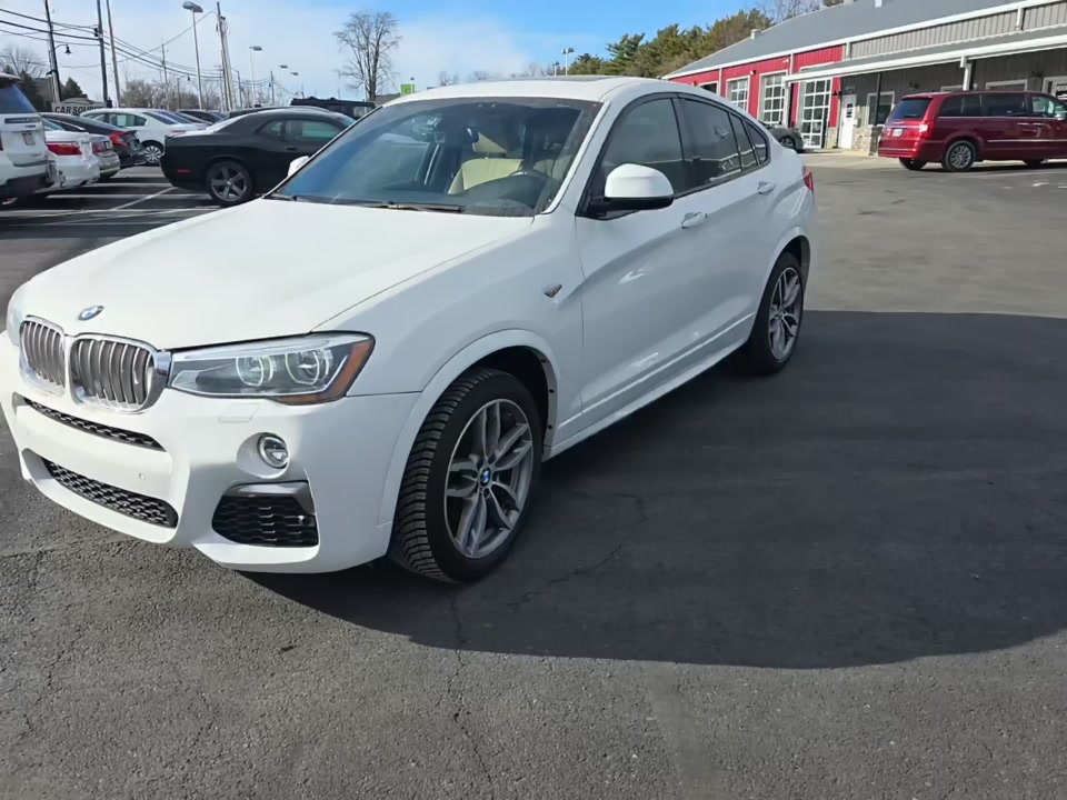 2017 BMW X4 Sports Activity Vehicle M40i
