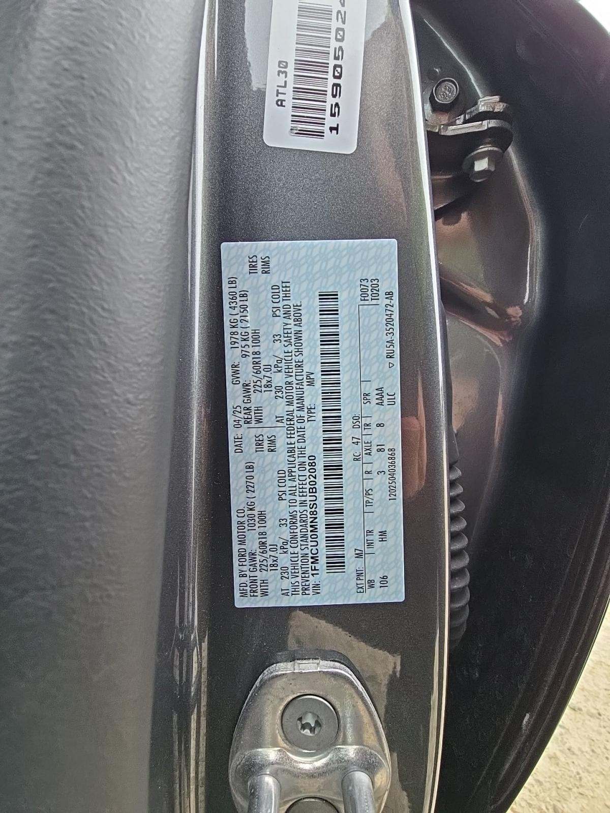 2025 Ford Escape ST-Line FWD