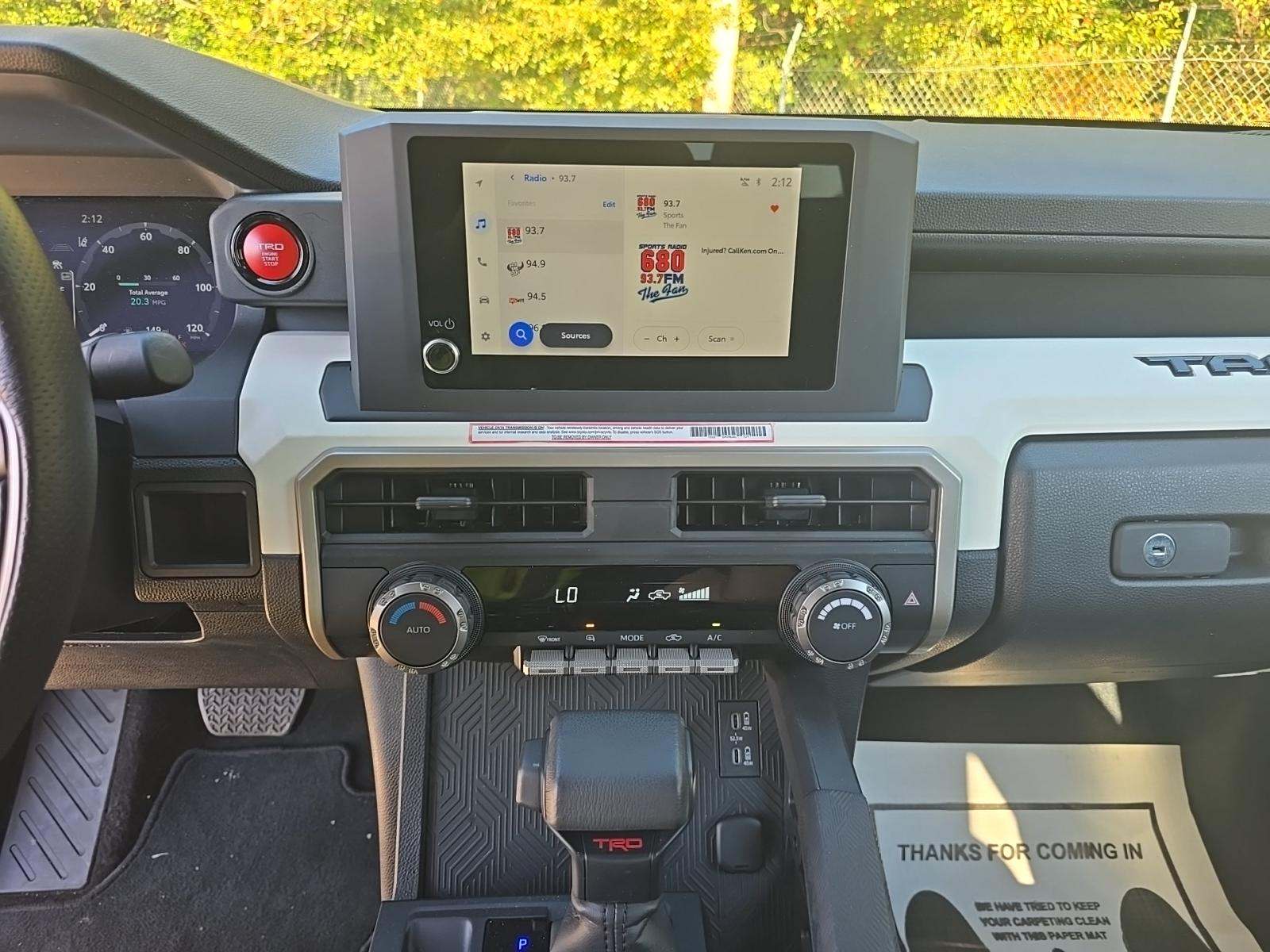 2024 Toyota Tacoma TRD Off-Road AWD