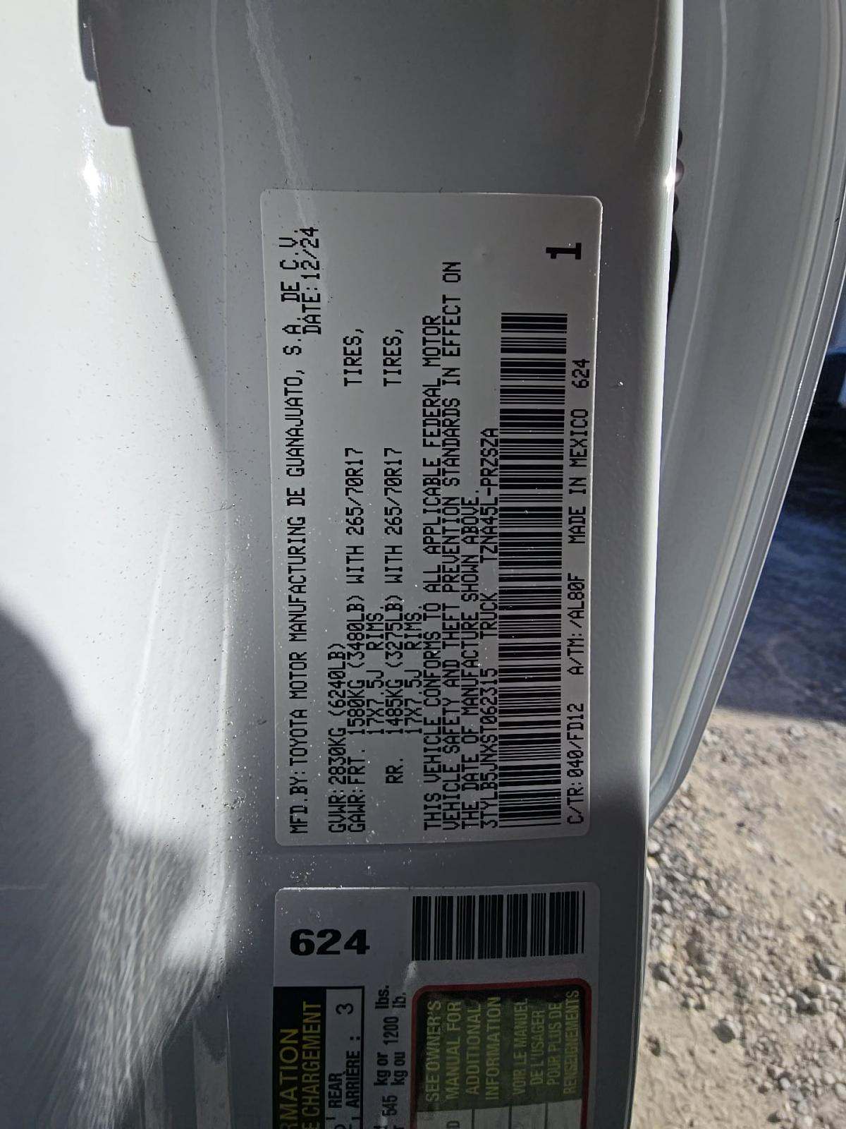 2025 Toyota Tacoma TRD Off-Road AWD