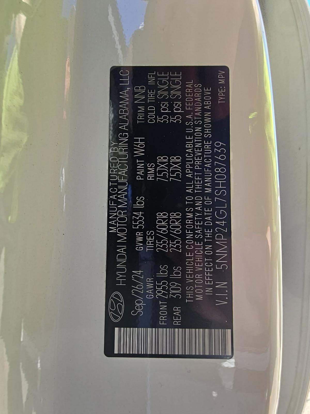 2025 Hyundai Santa Fe SEL FWD