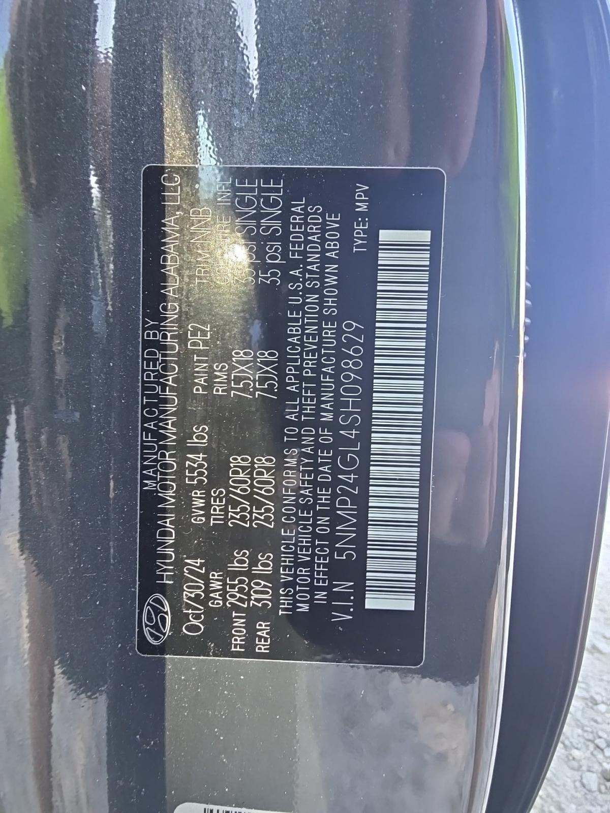 2025 Hyundai Santa Fe SEL FWD