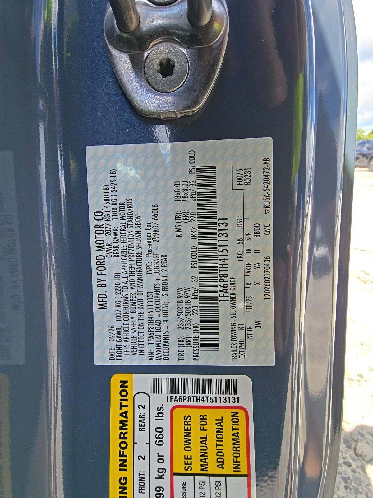 2026 Ford Mustang EcoBoost Premium RWD