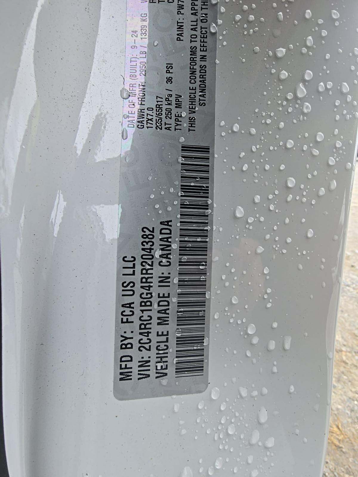 2024 Chrysler Pacifica Touring L FWD