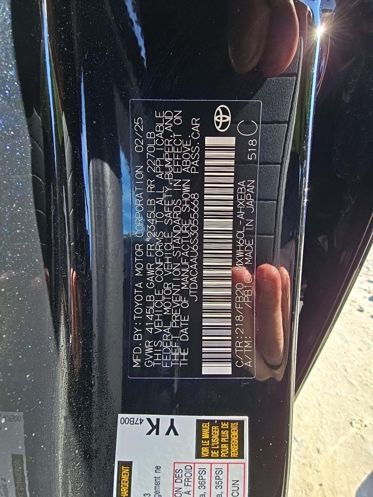 2025 Toyota Prius LE FWD