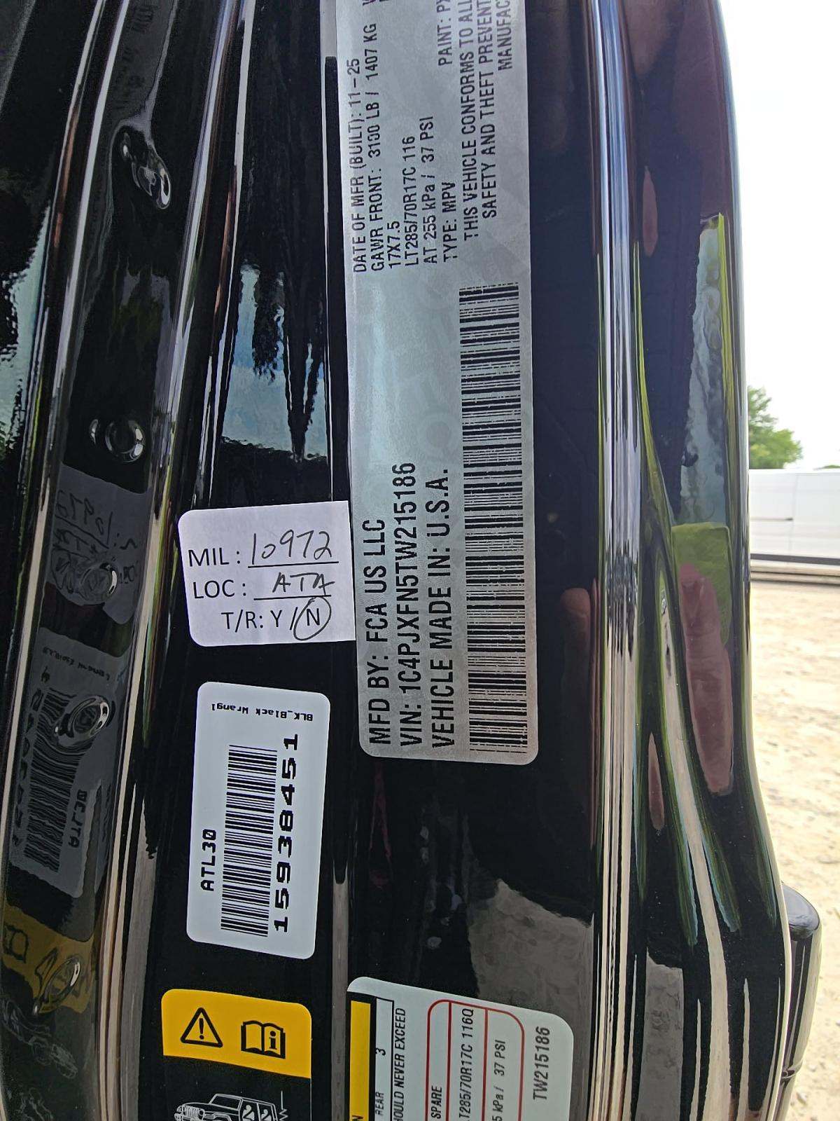 2026 Jeep Wrangler Rubicon AWD