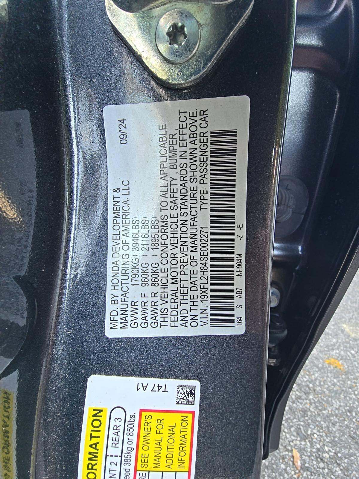 2025 Honda Civic Sport FWD