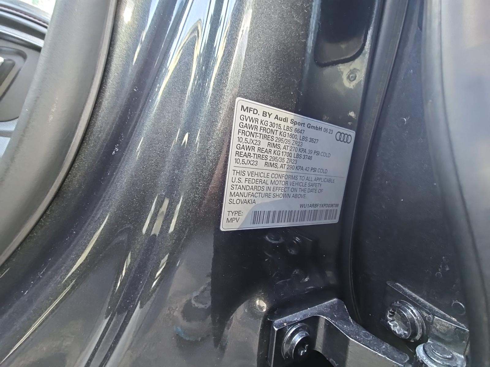 2023 Audi RS Q8 Base AWD