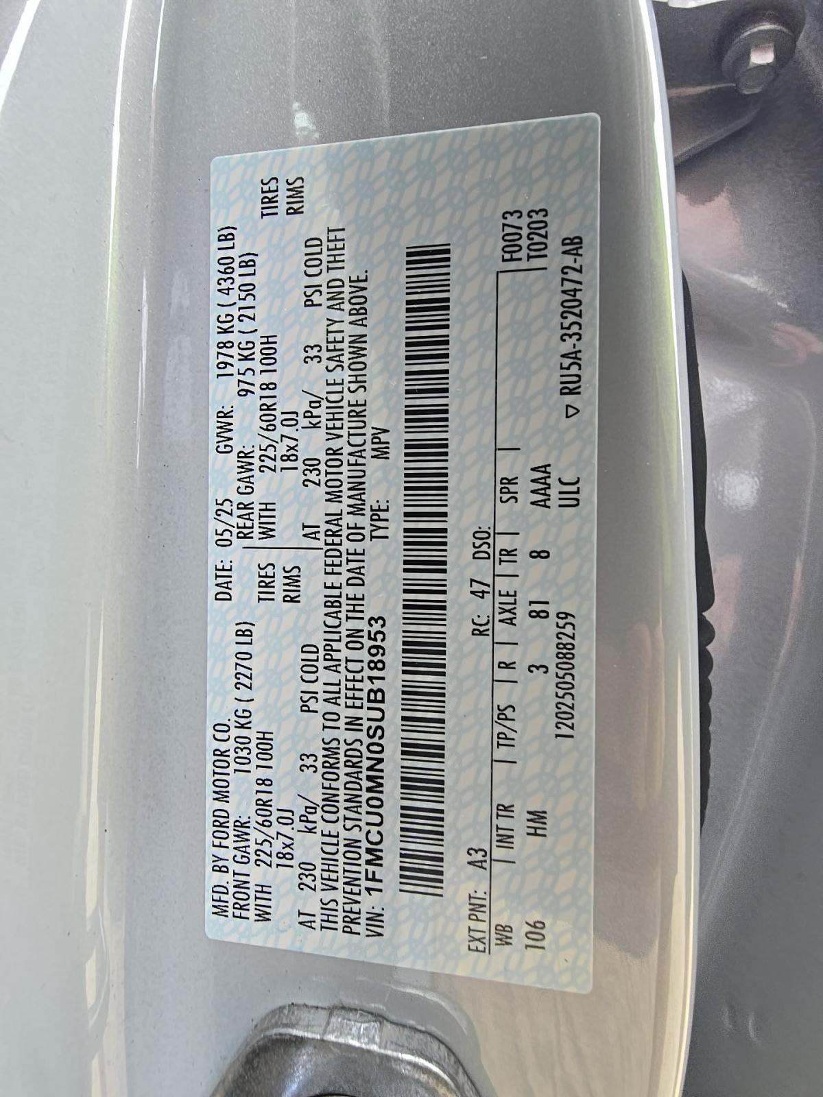 2025 Ford Escape ST-Line FWD