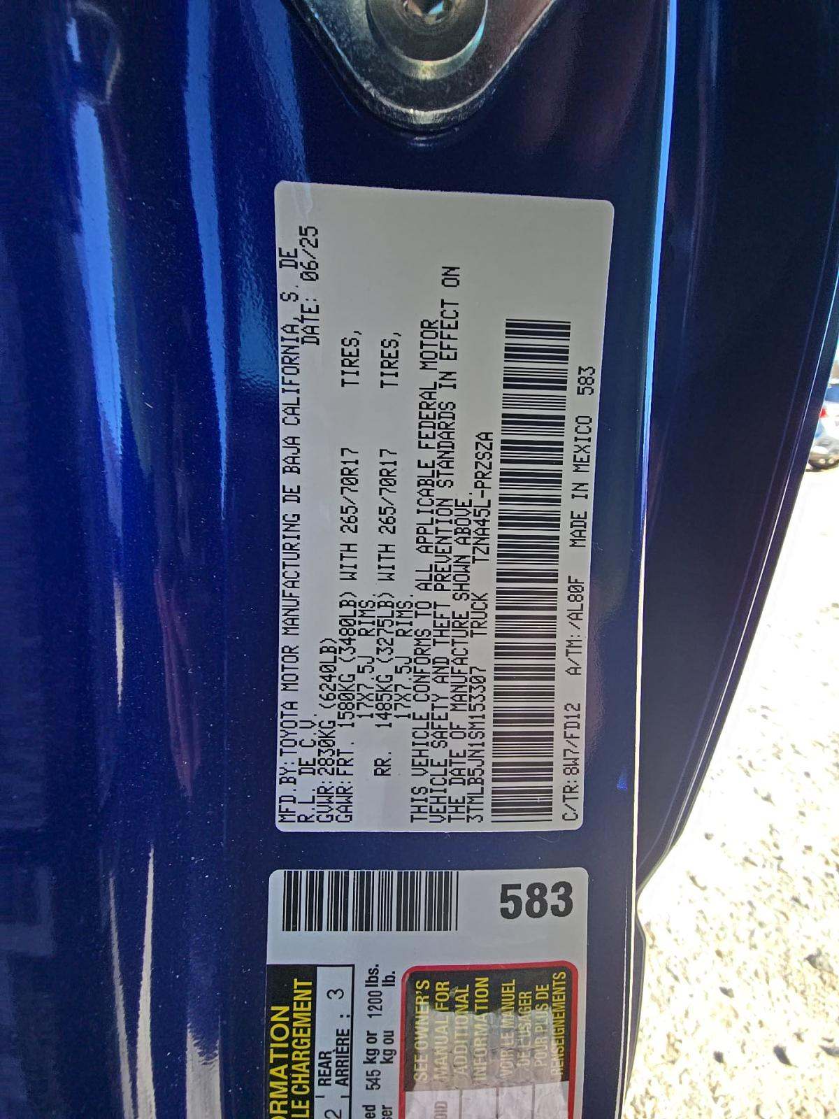 2025 Toyota Tacoma TRD Off-Road AWD