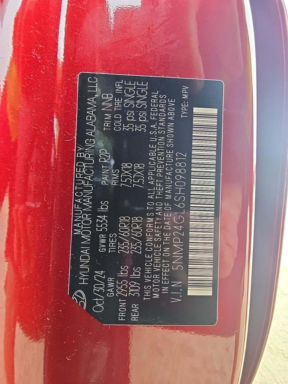 2025 Hyundai Santa Fe SEL FWD