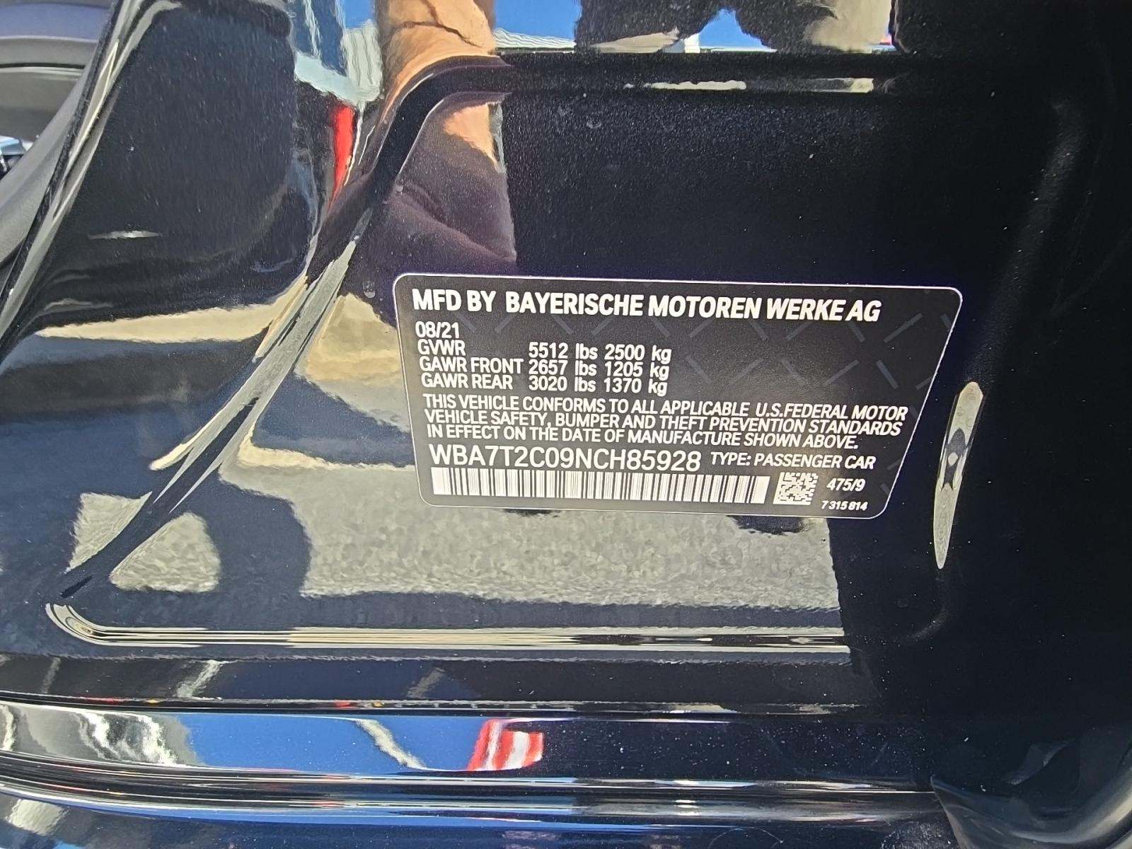 2022 BMW 7 Series 740i RWD