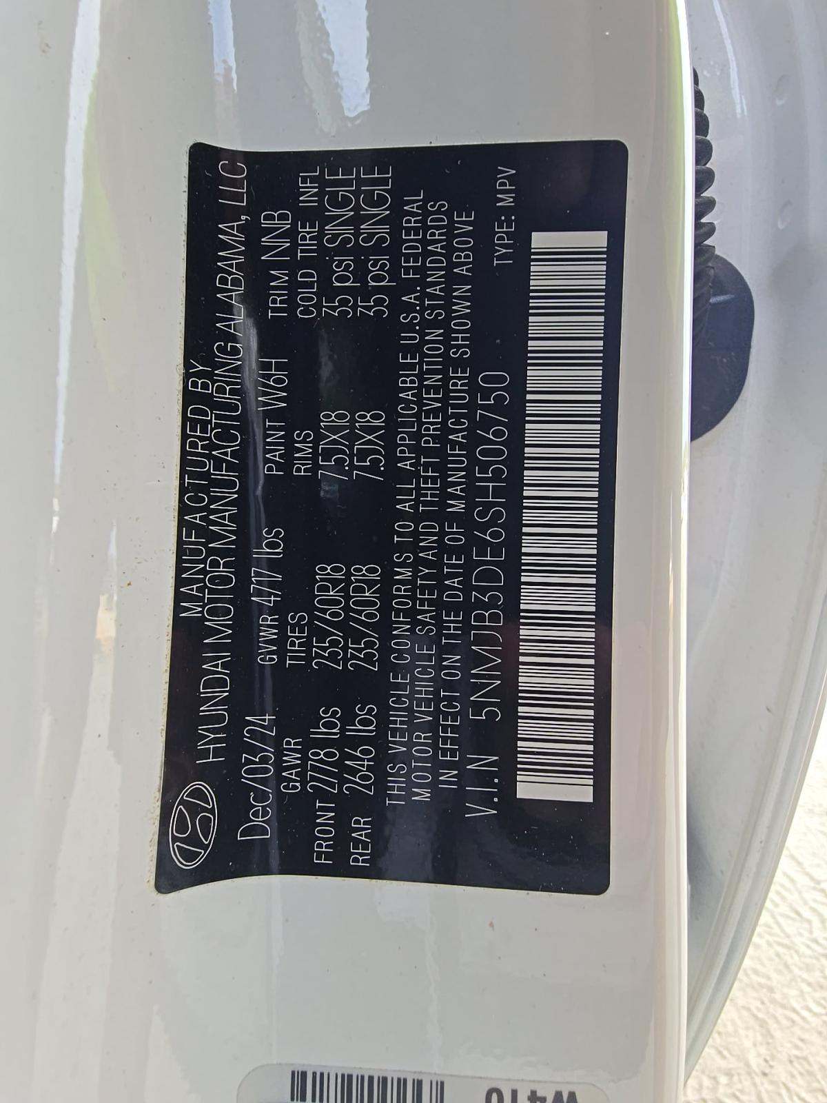 2025 Hyundai Tucson SEL FWD