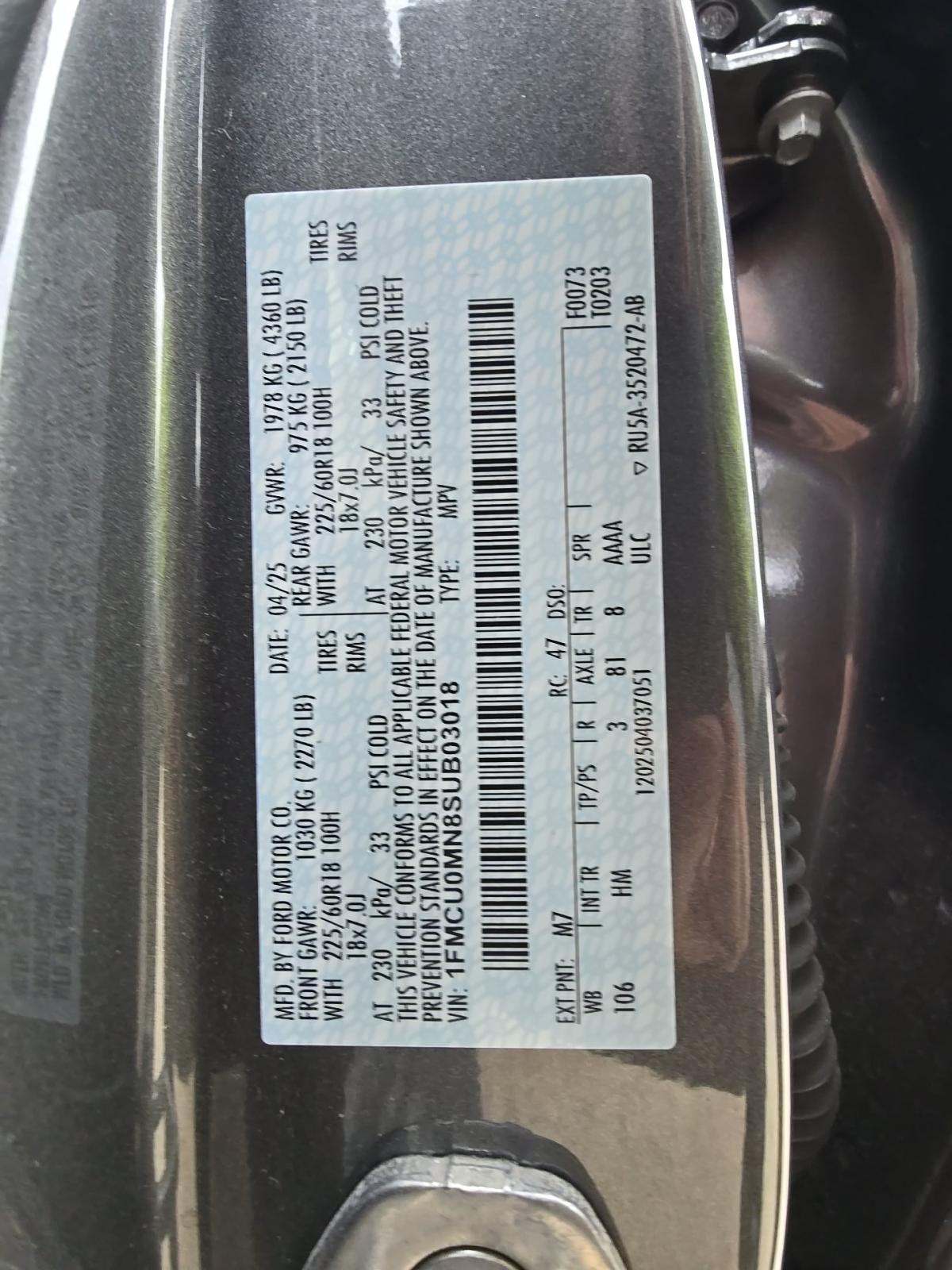 2025 Ford Escape ST-Line FWD