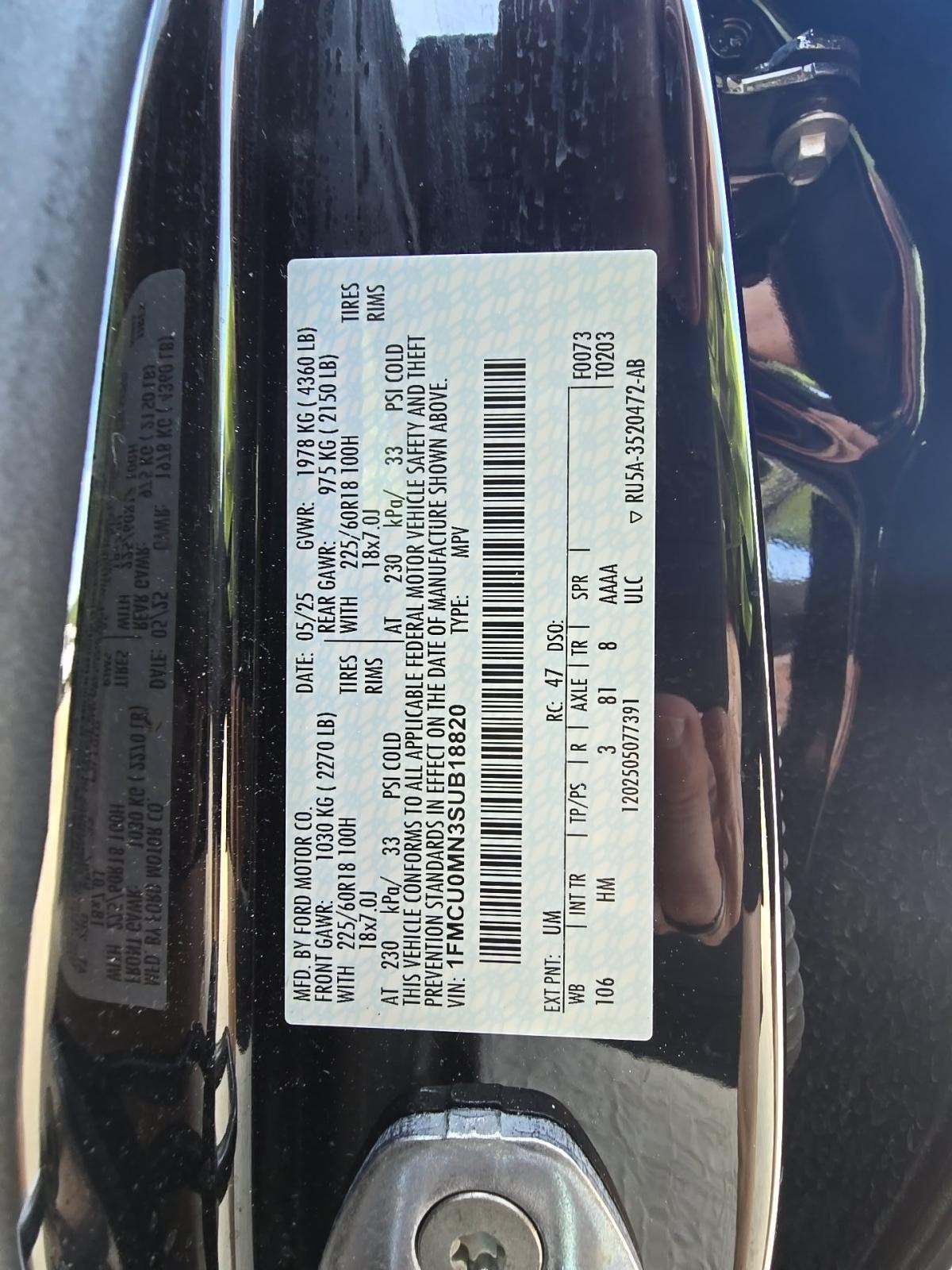 2025 Ford Escape ST-Line FWD