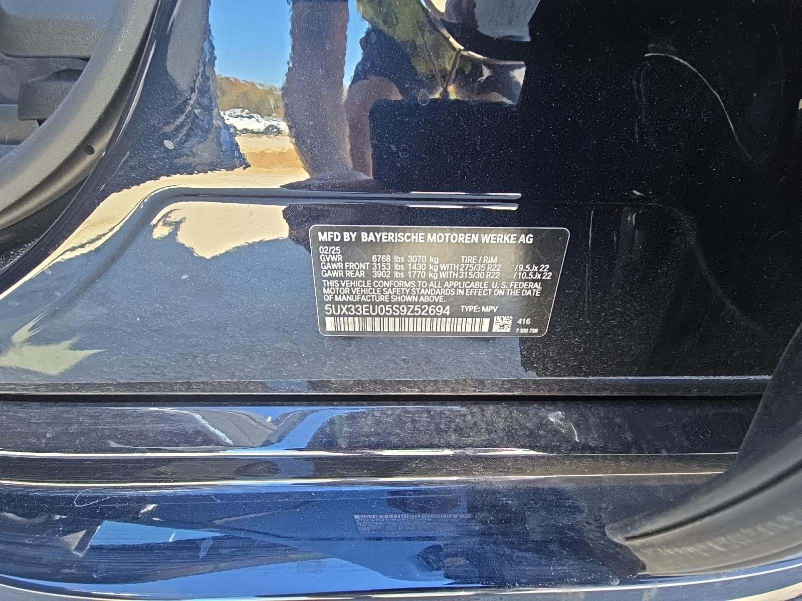 2025 BMW X5 M60i xDrive AWD