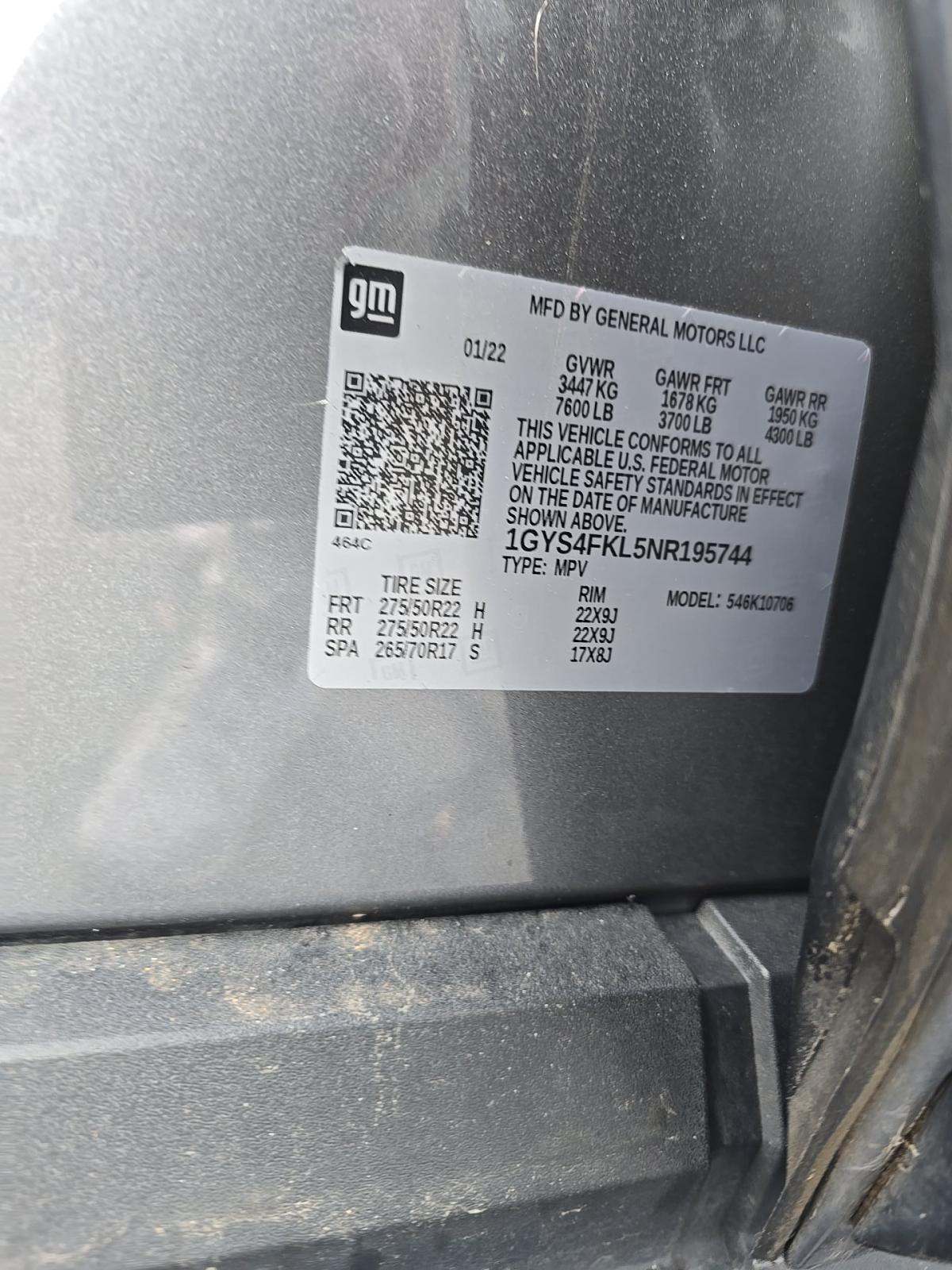 2022 Cadillac Escalade Sport AWD