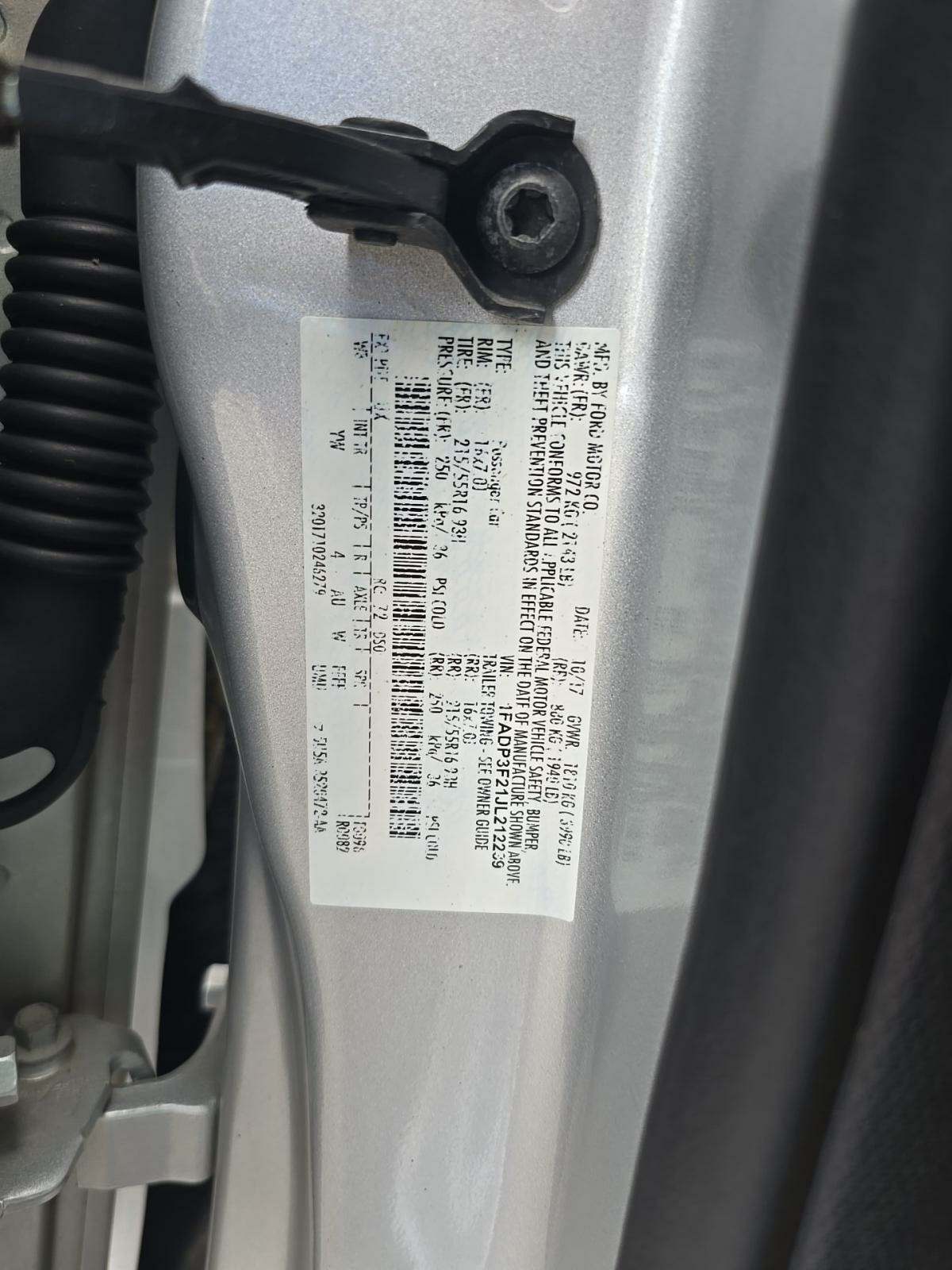 2018 Ford Focus SE FWD