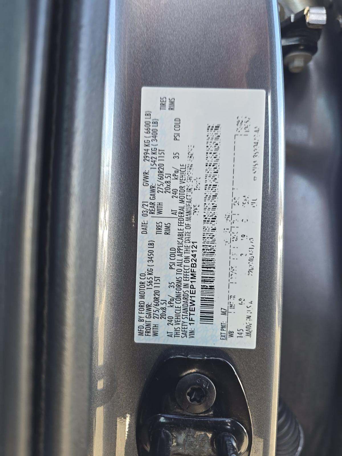 2021 Ford F-150 XL AWD