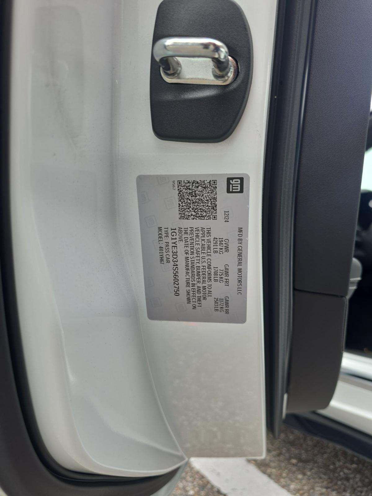 2025 Chevrolet Corvette Z06 RWD