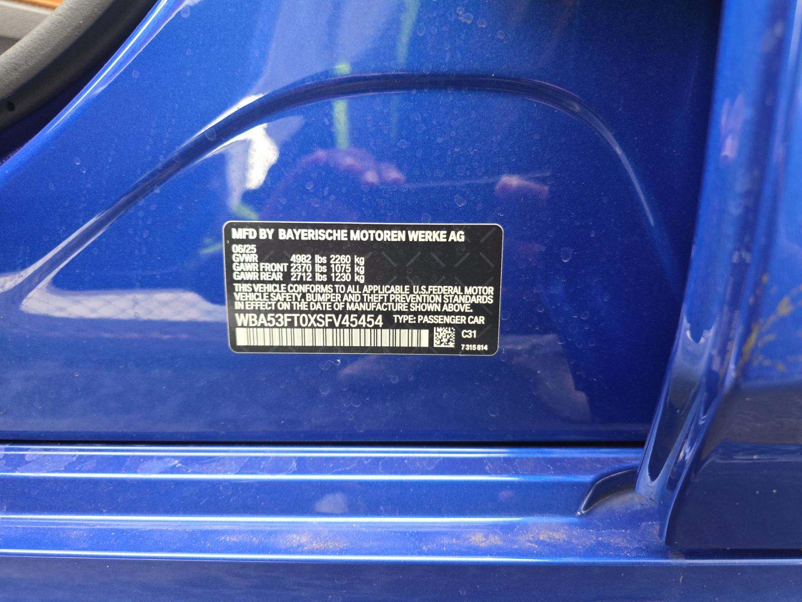 2025 BMW 3 Series M340i RWD