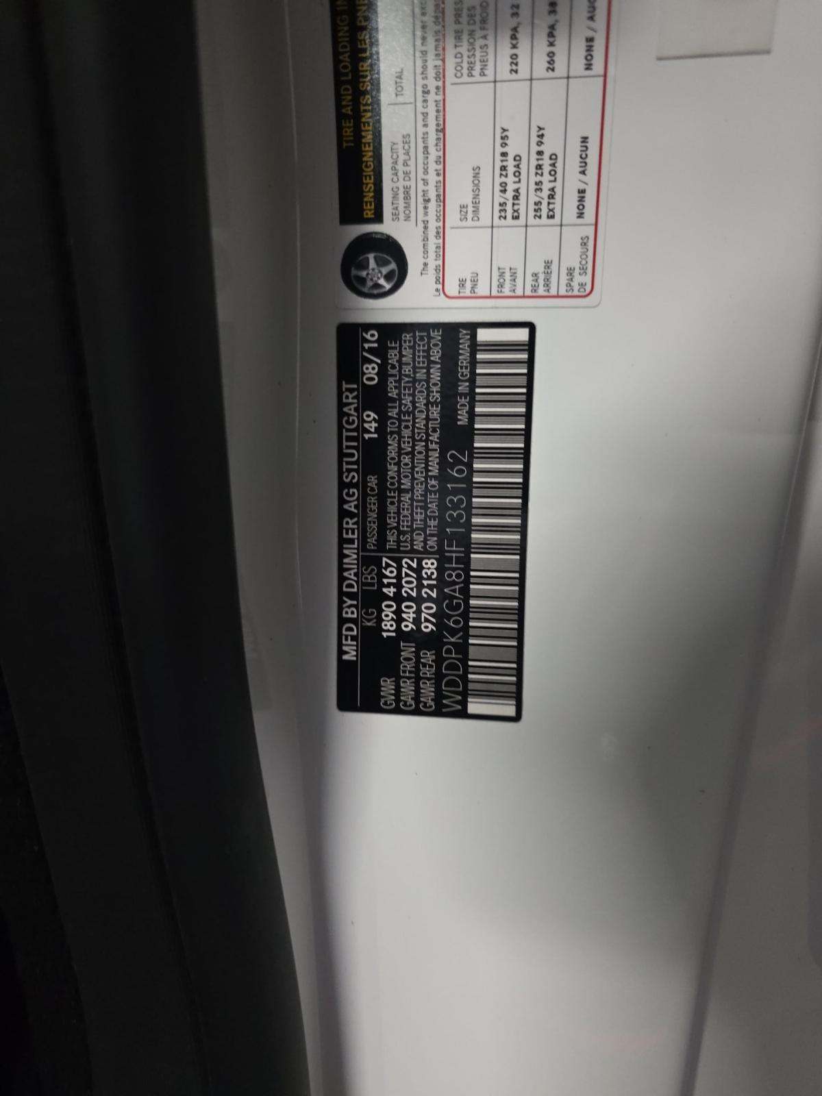 2017 Mercedes-Benz SLC AMG SLC 43 RWD