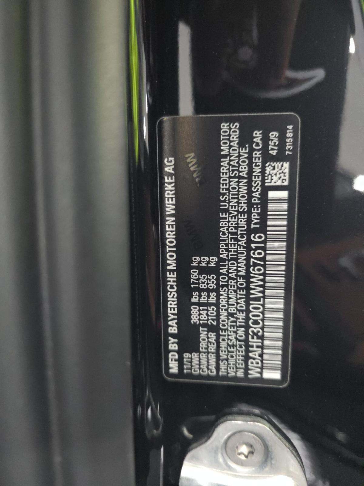 2020 BMW Z4 sDrive30i RWD