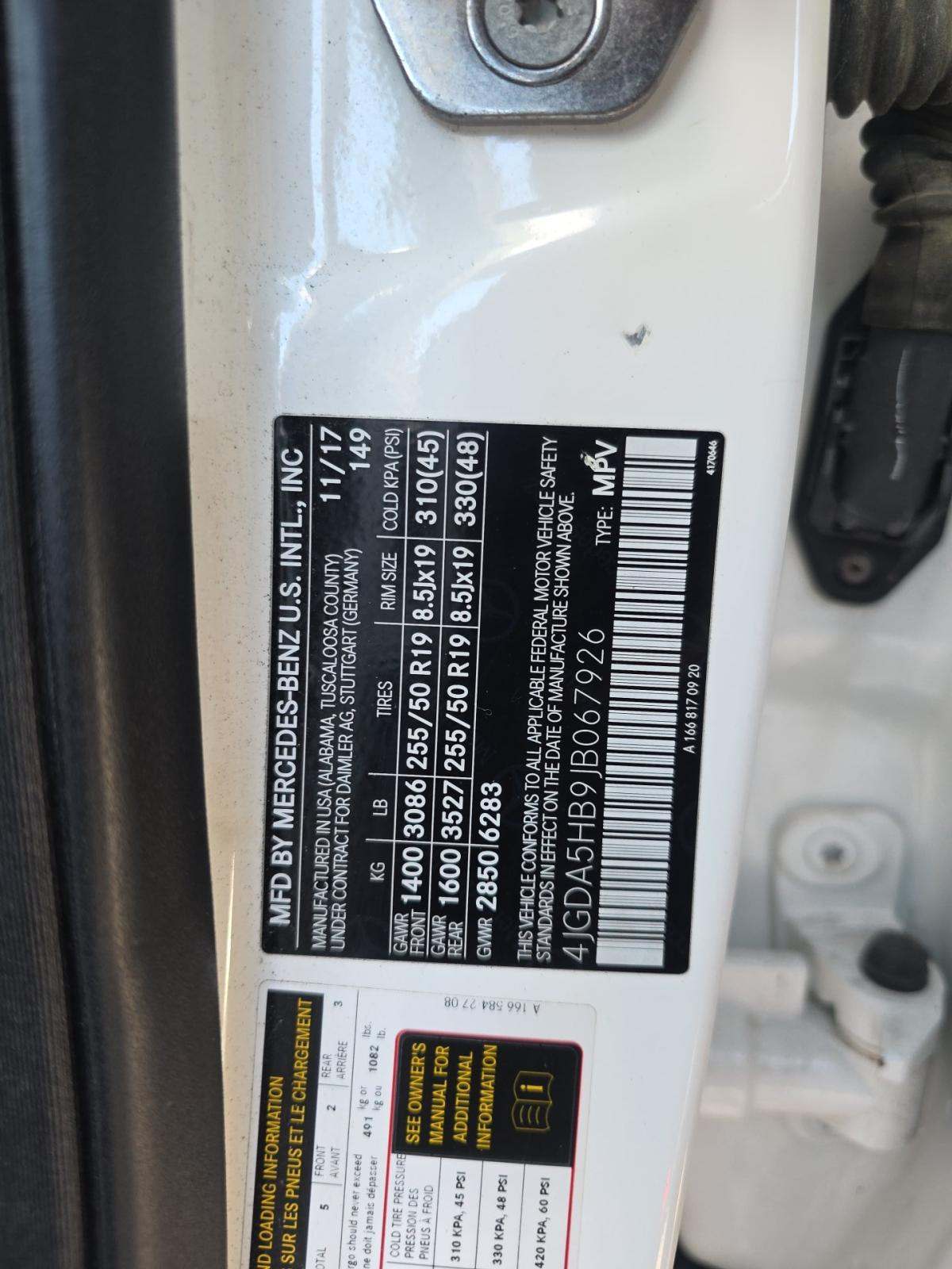 2018 Mercedes-Benz GLE GLE 350 AWD