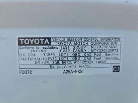 2021 Toyota RAV4 LE AWD