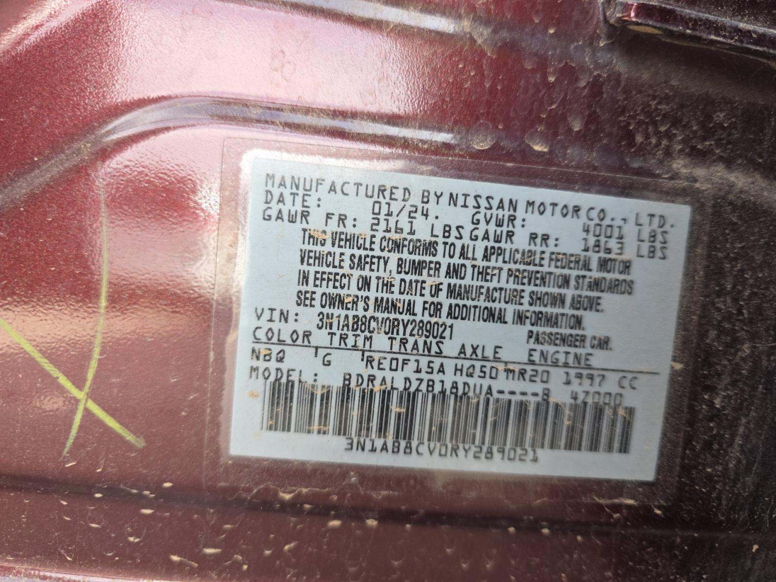NISSAN SENTRA - 5