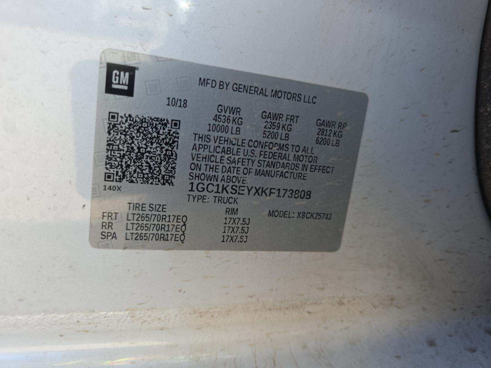 2019 Chevrolet Silverado 2500HD LT AWD