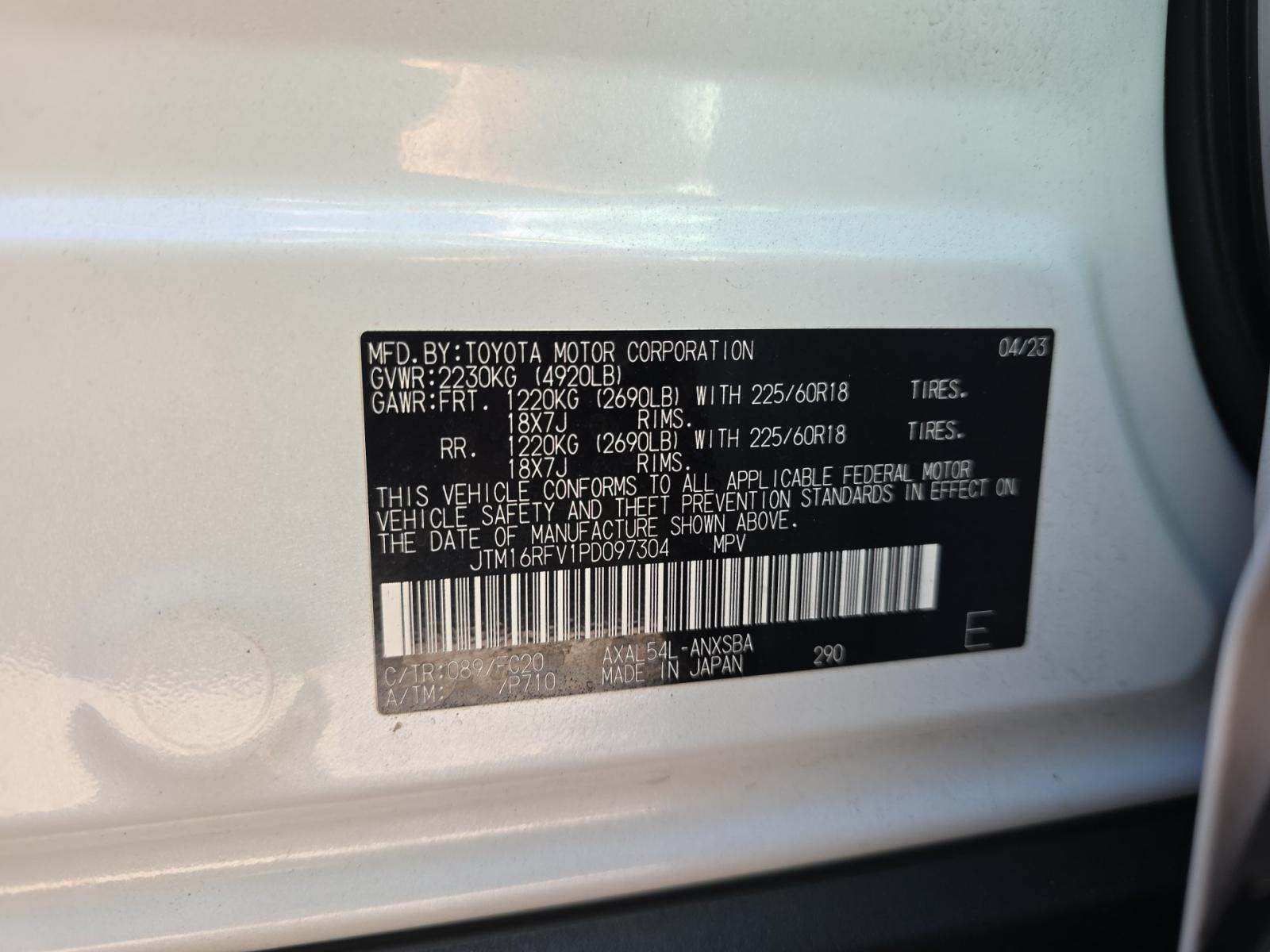 2023 Toyota RAV4 Hybrid SE AWD