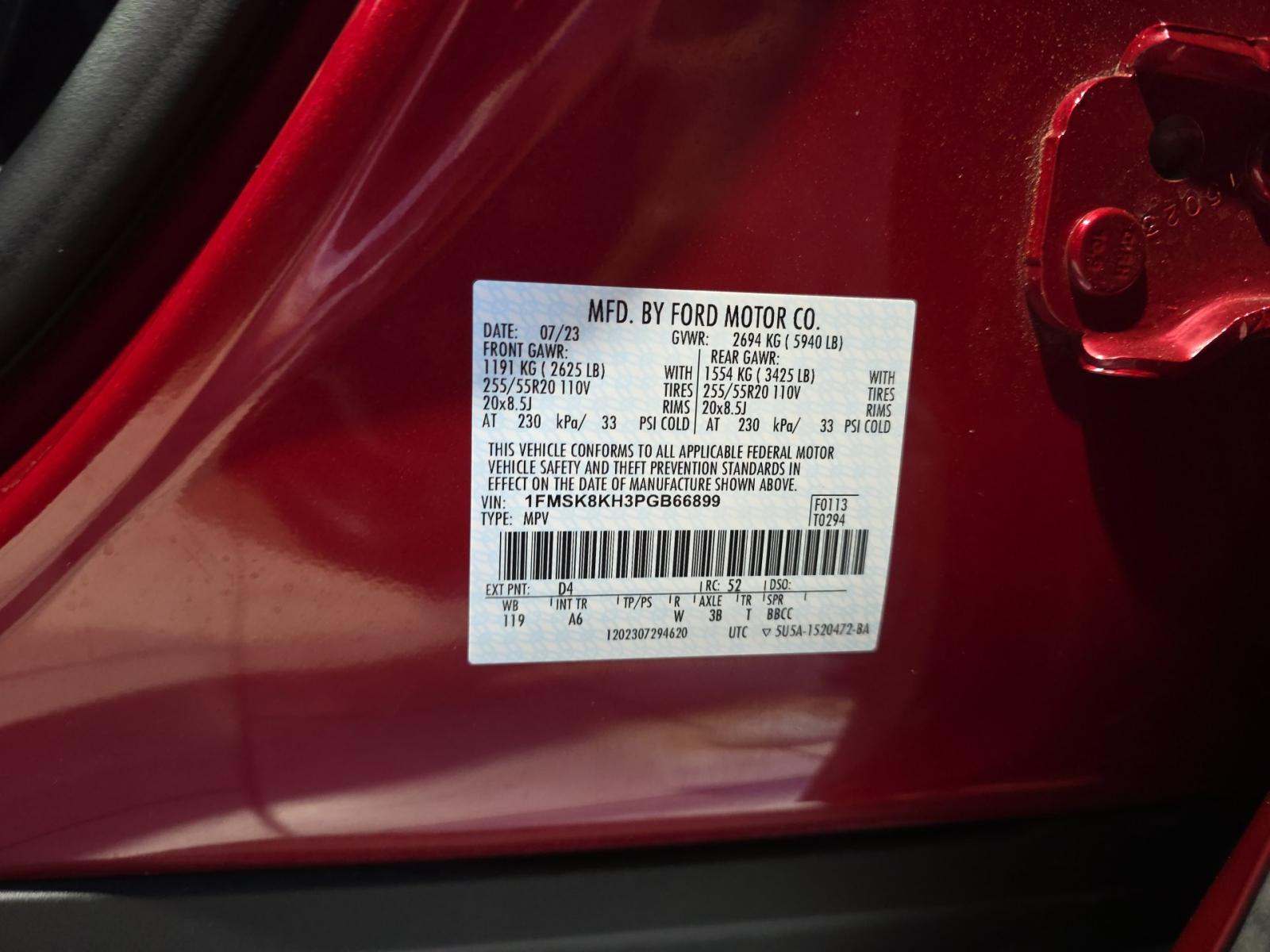 2023 Ford Explorer ST-Line AWD