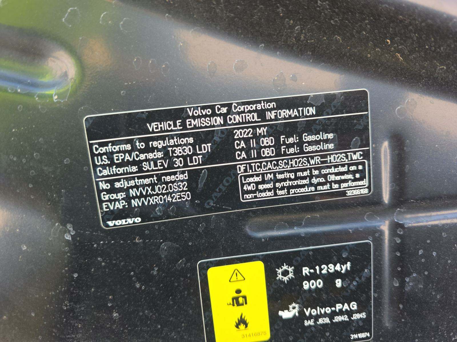 2022 Volvo XC90 T6 Inscription AWD