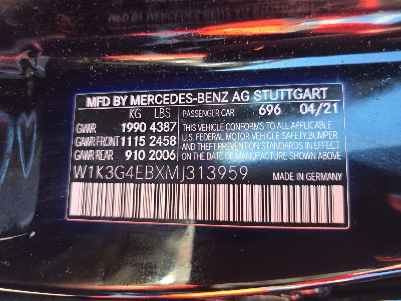 2021 Mercedes-Benz A-Class A 220 FWD